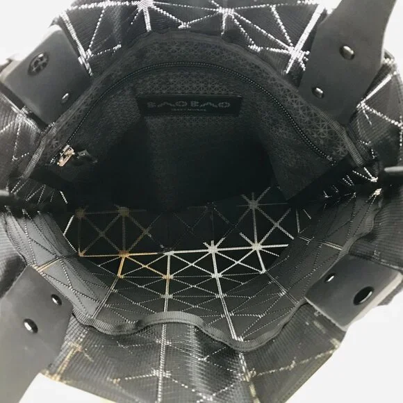 NWT Bao bao Issey Miyake Tote Bag in blue&silver - Picture 10 of 12